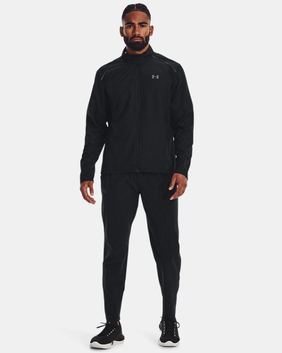 Men's UA Launch Jacket, Black, pdpMainDesktop image number 2